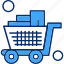cart, discount, sale, trolley 