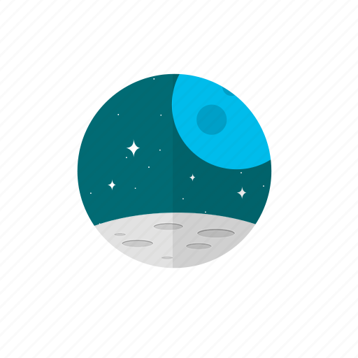 Mars, moon, space, stars icon - Download on Iconfinder