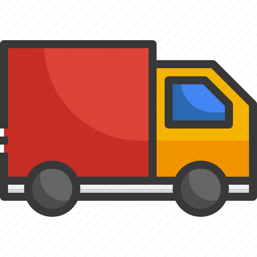 Delivery, truck, transport, shipping, logistics, vehicle icon - Download on Iconfinder