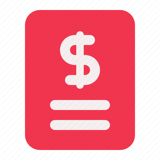 Invoice, receipt, sales, ticket, bill, payment icon - Download on Iconfinder