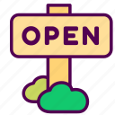 online, open, sales, shop, sign 