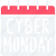 black friday, calendar, cyber, cyber monday, date, monday, sales 