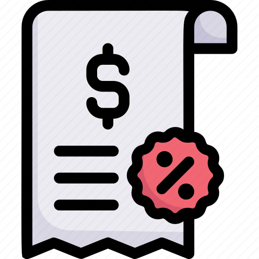Bill, discount, promotion, sales, sell, shopping, transaction icon - Download on Iconfinder