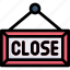 close sign, closed, discount, promotion, sales, sell, shopping 