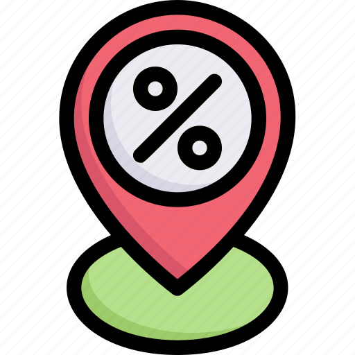 Discount, location, placeholder discount, promotion, sales, sell, shopping icon - Download on Iconfinder