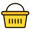 shopping bucket, sales, shopping, purchase, shopping center, commerce and shopping 