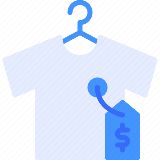 Clothing, hanger, price, shirt, shopping icon - Download on Iconfinder