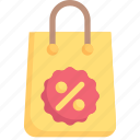 discount, paper bag, promotion, sales, sell, shopping, shopping bag discount
