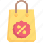 discount, paper bag, promotion, sales, sell, shopping, shopping bag discount 