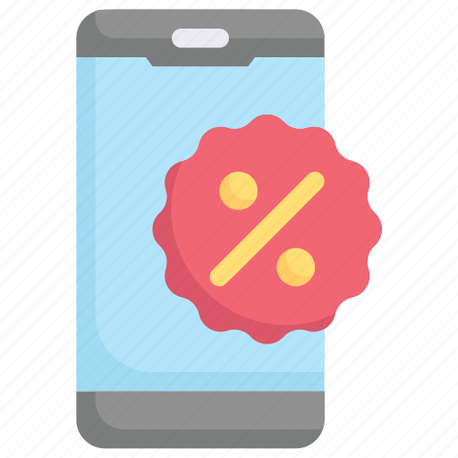 Discount, gadget, promotion, sales, sell, shopping, smartphone discount icon - Download on Iconfinder