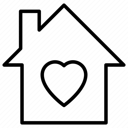 Home, heart, building icon - Download on Iconfinder