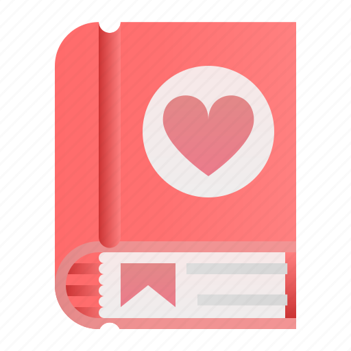 Book, day, heart, love, stories, valentines icon - Download on Iconfinder