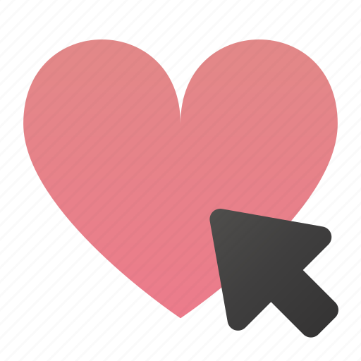 Arrow, click, day, heart, love, pointer, valentines icon - Download on Iconfinder