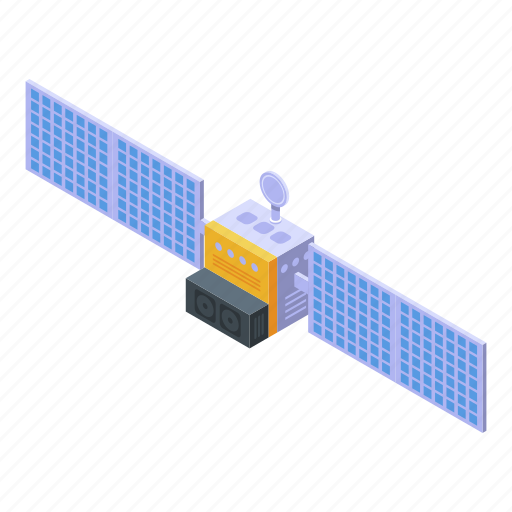 Abstract, business, cartoon, isometric, network, satellite, space icon - Download on Iconfinder