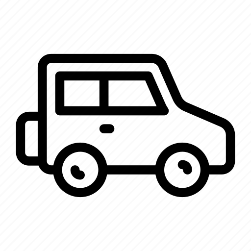 Quadro jeep, automobile, jeep, transportation, convertible jeep icon - Download on Iconfinder