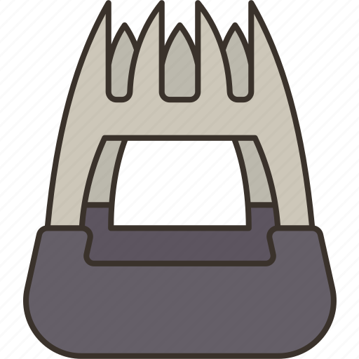 Claw, meat, shredder, cooking, tool icon - Download on Iconfinder