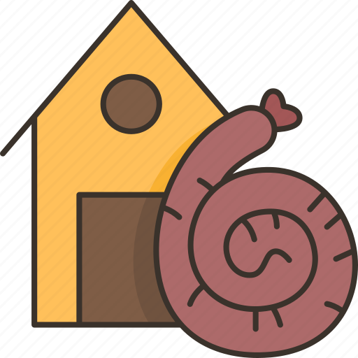 Sausage, homemade, meat, food, cuisine icon - Download on Iconfinder