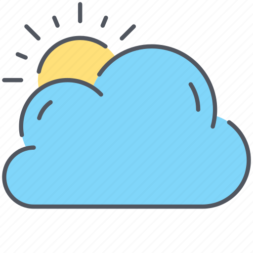 Cloud, sun, climate, forecast, overcast, weather icon - Download on Iconfinder