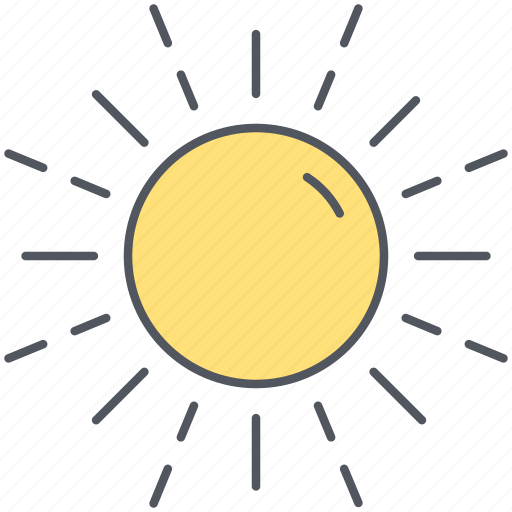 Sun, climate, day, forecast, summer, sunny, weather icon - Download on Iconfinder