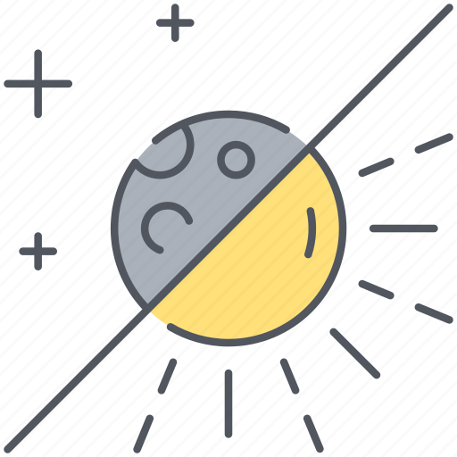 Moon, sun, climate, day, forecast, night, weather icon - Download on Iconfinder