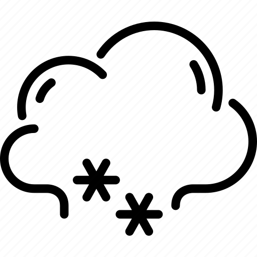 Cloud, snow, snowy, weather, winter icon - Download on Iconfinder
