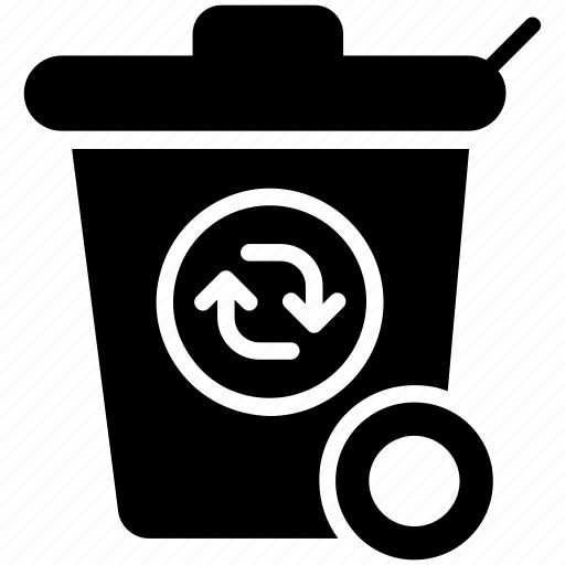 Garbage can, garbage recycle, recycle bin, trash bin, trash recycling icon - Download on Iconfinder