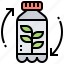 bottle, green, plant, product, recycle 