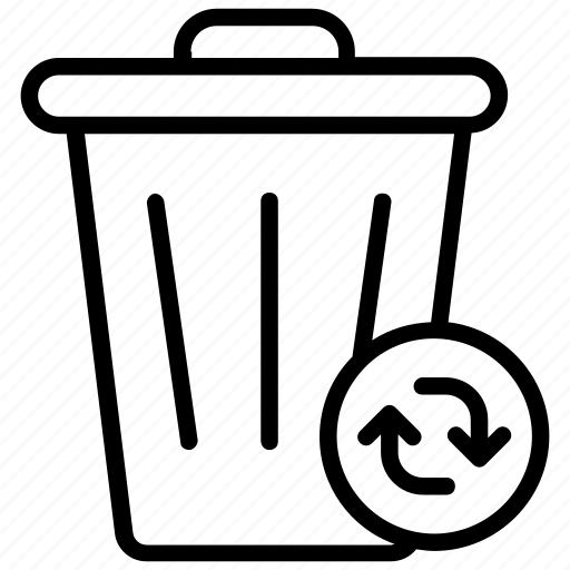 Dustbin, garbage can, junk bin, recycle bin, trash bin icon - Download on Iconfinder