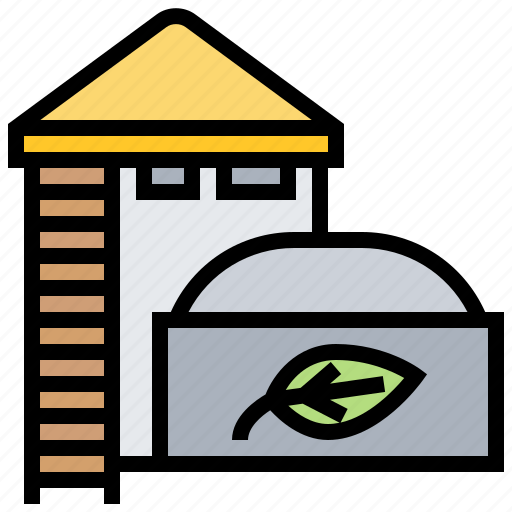 Biogas, energy, fuel, industry, stove icon - Download on Iconfinder