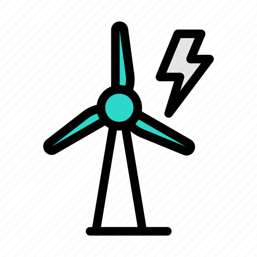 Turbine, windmill, energy, ecology, savetheworld icon - Download on Iconfinder