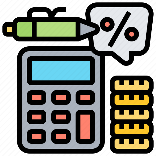 Accounting, calculation, financial, payment, taxation icon - Download on Iconfinder