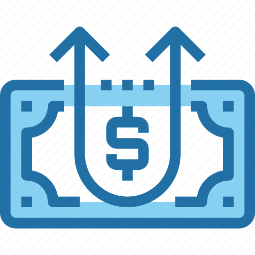 Arrow, banking, growth, investment, money, up icon - Download on Iconfinder