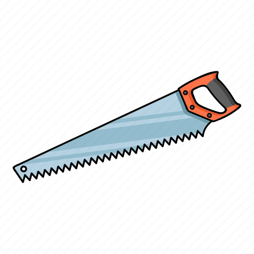 Carpentry, handsaw, saw, tool icon - Download on Iconfinder