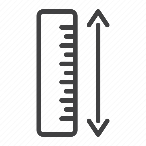 Arrow, measure, ruler icon - Download on Iconfinder