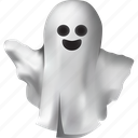 cheerful, costume, creature, dead, death, emoticon, emotions, funny, ghost, good, halloween, hand, humor, magic, monster, mystery, poltergeist, positive, smile, spirit, spooky, waving, white