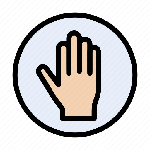 Block, gesture, hand, sign, stop icon - Download on Iconfinder