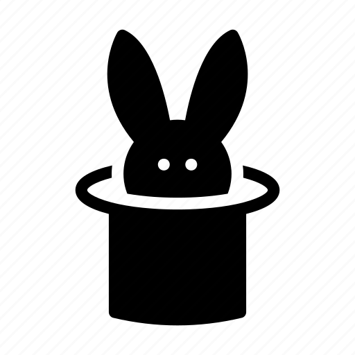Animal, bunny, hat, magic, rabbit icon - Download on Iconfinder