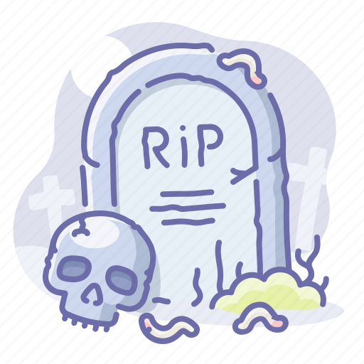 Dead, halloween, grave, rip icon - Download on Iconfinder