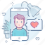 mobile, app, dating 