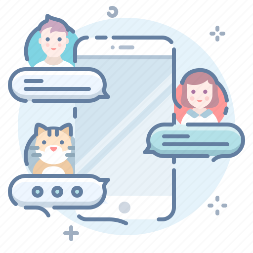 Mobile, bubble, message icon - Download on Iconfinder