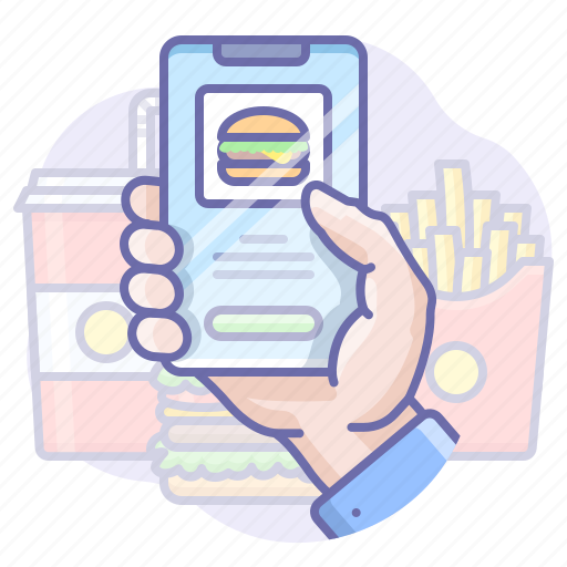 App, delivery, food icon - Download on Iconfinder