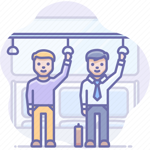 Metro, people, subway, transport icon - Download on Iconfinder