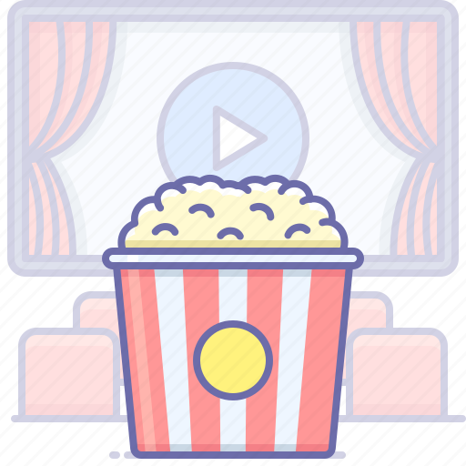 Cinema, popcorn, food icon - Download on Iconfinder