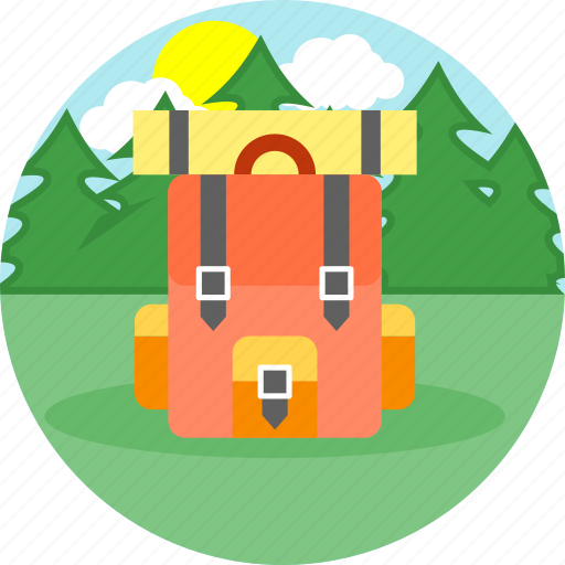 Sports, backpack, bag, bags, sports bag, travel bag, school icon - Download on Iconfinder