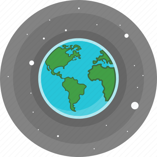 Earth, planet, space, astronomy, globe, world, view icon - Download on Iconfinder