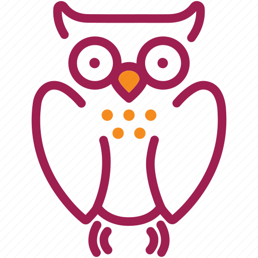 Bird, education, halloween, horror, owl, scary, school icon - Download on Iconfinder