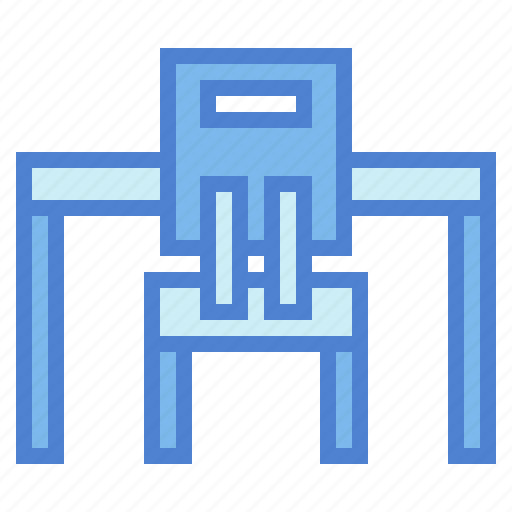 Chair, classroom, desk, education icon - Download on Iconfinder