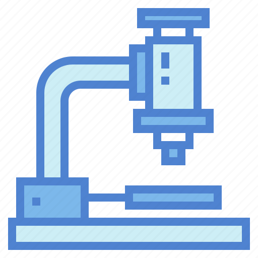 Microscope, observation, science, tools icon - Download on Iconfinder