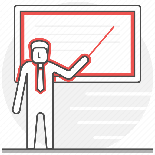 Coaching, conference, explain, meeting, presentation, school, teaching icon - Download on Iconfinder