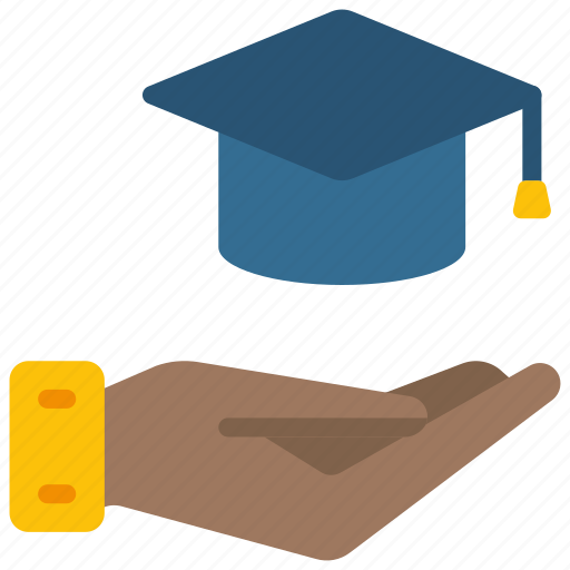 Give, degree, education, cap, graduate icon - Download on Iconfinder